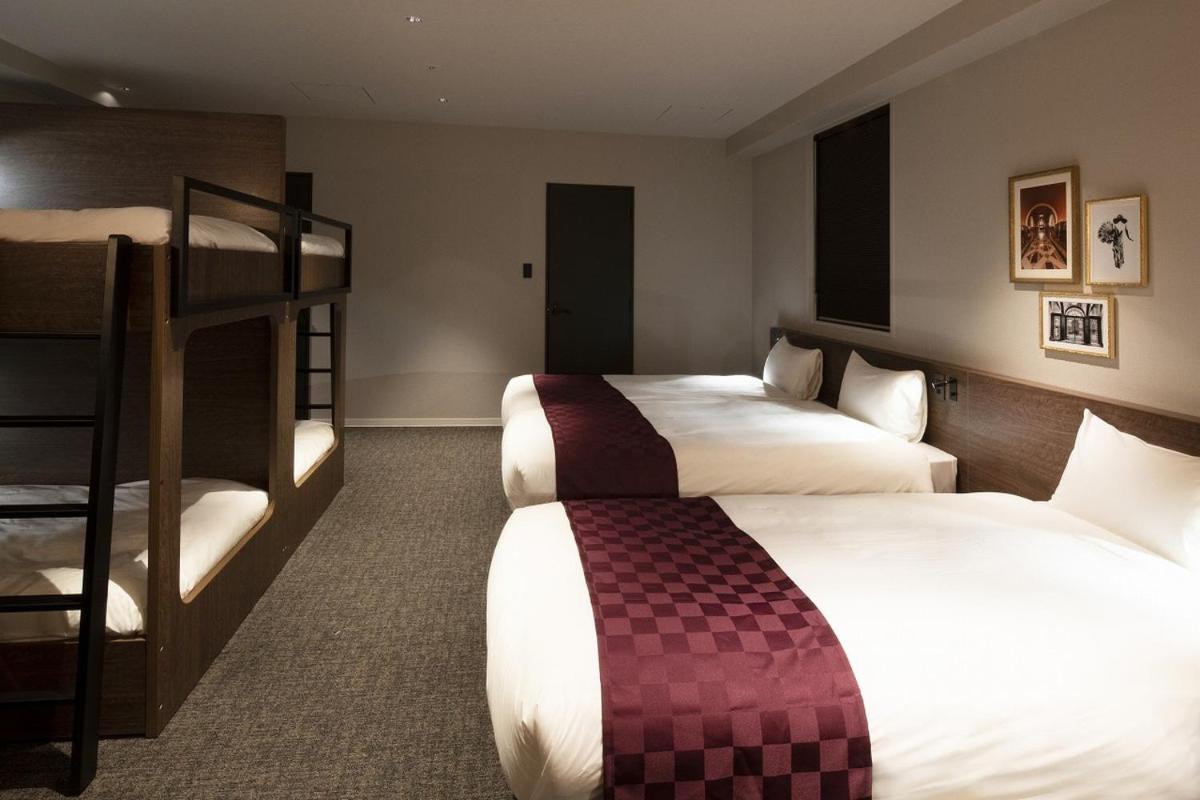 Alphabed Inn 小樽駅前 Eksteriør bilde