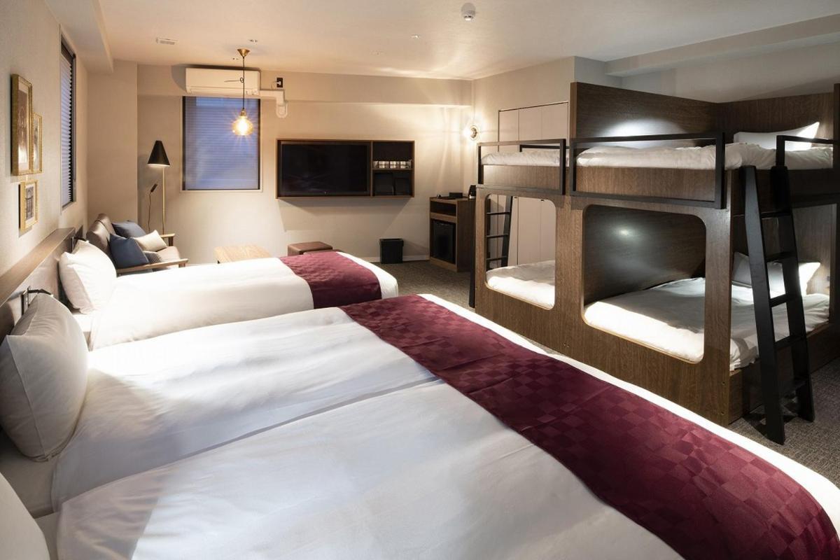 Alphabed Inn 小樽駅前 Eksteriør bilde
