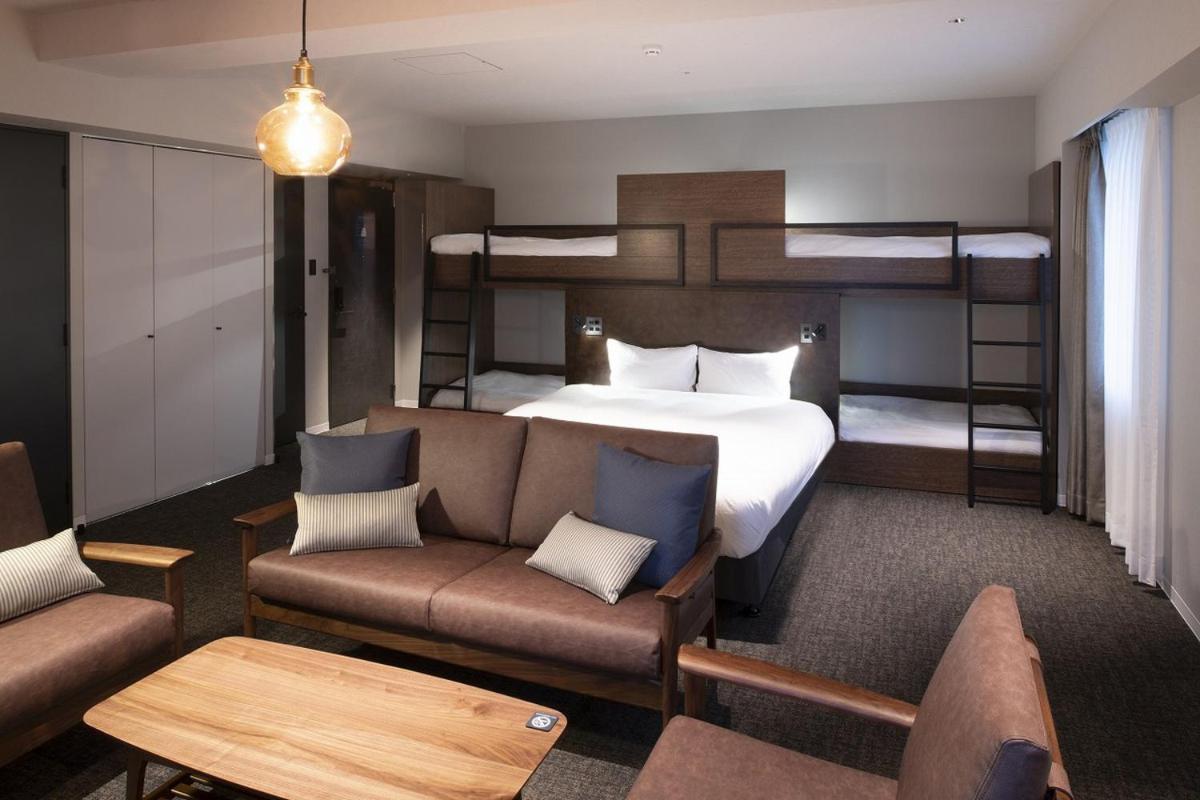 Alphabed Inn 小樽駅前 Eksteriør bilde